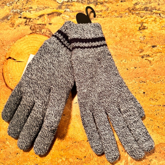 3M Thinsulate Charcoal and Black Gloves Unisex OS - Picture 2 of 7